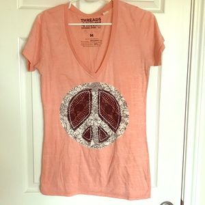 Comfy peace sign shirt